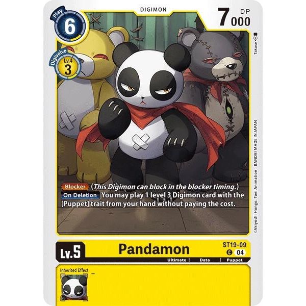 Image for Pandamon (ST19-09 C) (ST-19) - Digimon Card Game