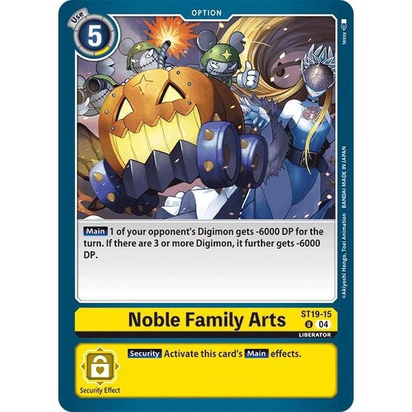 Image for Noble Family Arts (ST19-15 U) (ST-19) - Digimon Card Game