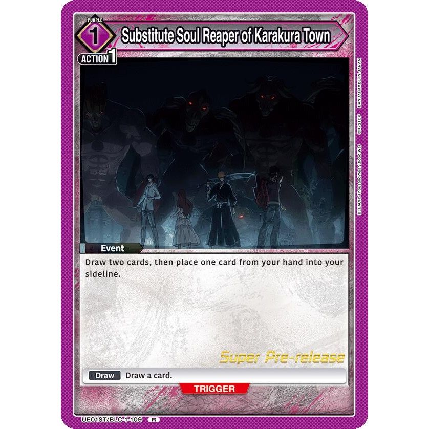 Image for Substitute Soul Reaper of Karakura Town (UE01ST/BLC-1-109) (UE01ST_PRE) - Union Arena