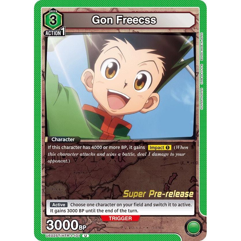Image for Gon Freecss (101) (UE02ST/HTR-1-101) (UE02ST_PRE) - Union Arena