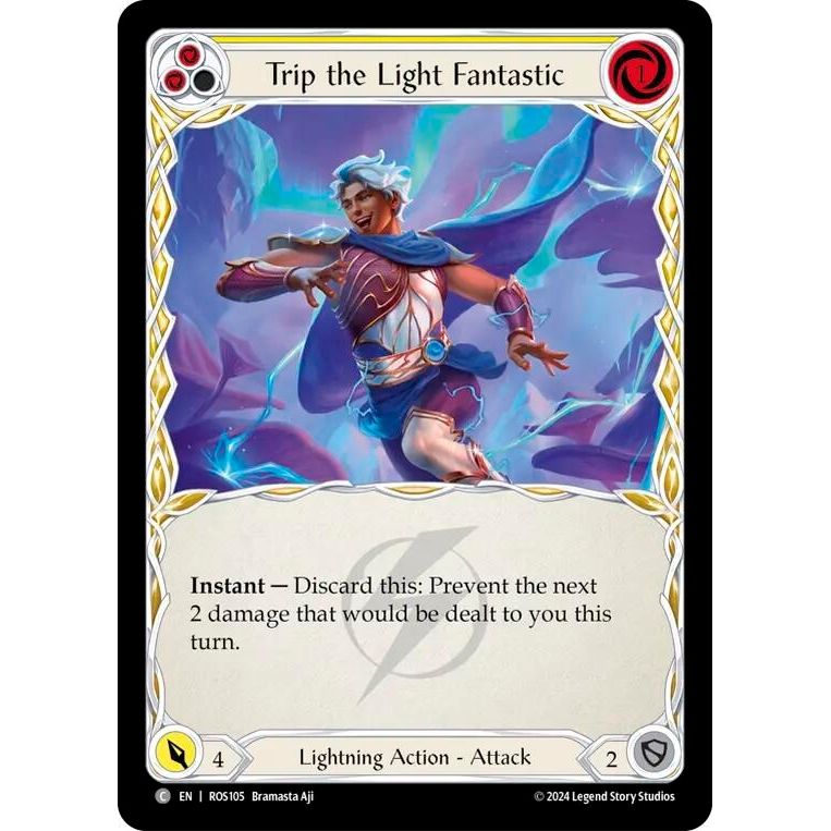 Image for Trip the Light Fantastic (Yellow) (ROS105) (ROS) - Flesh and Blood TCG