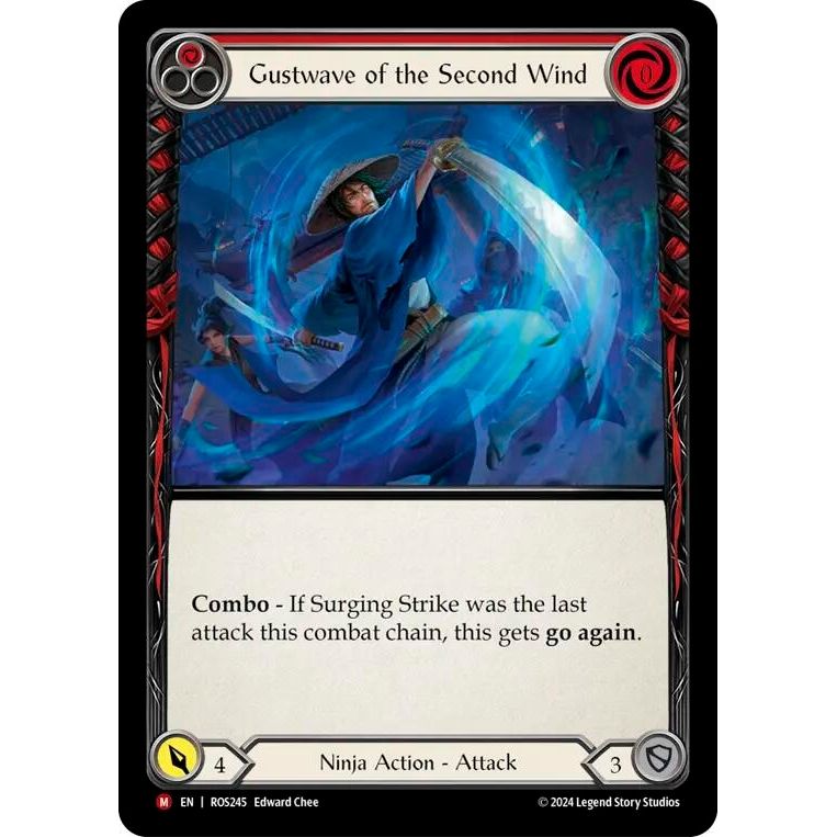 Image for Gustwave of the Second Wind (ROS245) (ROS) - Flesh and Blood TCG