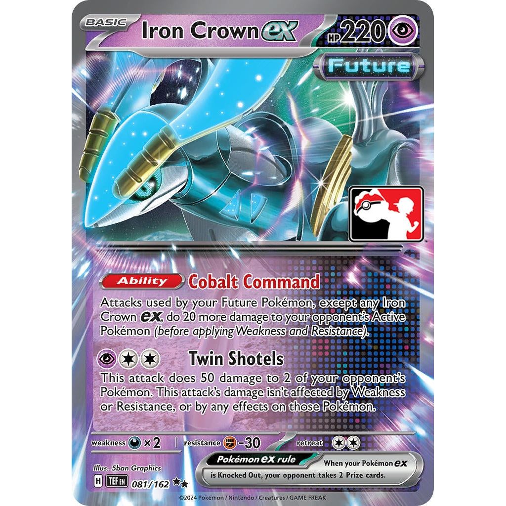 Image for Iron Crown ex (081/162) - Pokemon