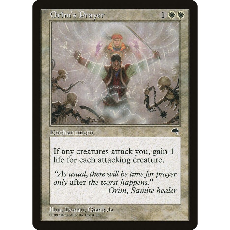 Image for Orim's Prayer (32) (TMP) - Magic: The Gathering