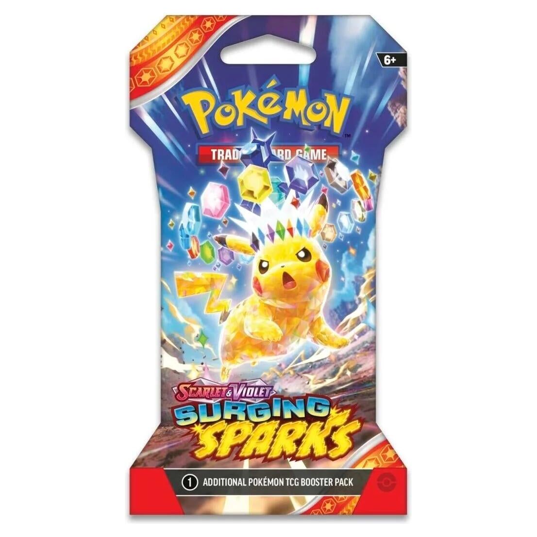 Image for Surging Sparks Sleeved Booster Pack - Pokemon