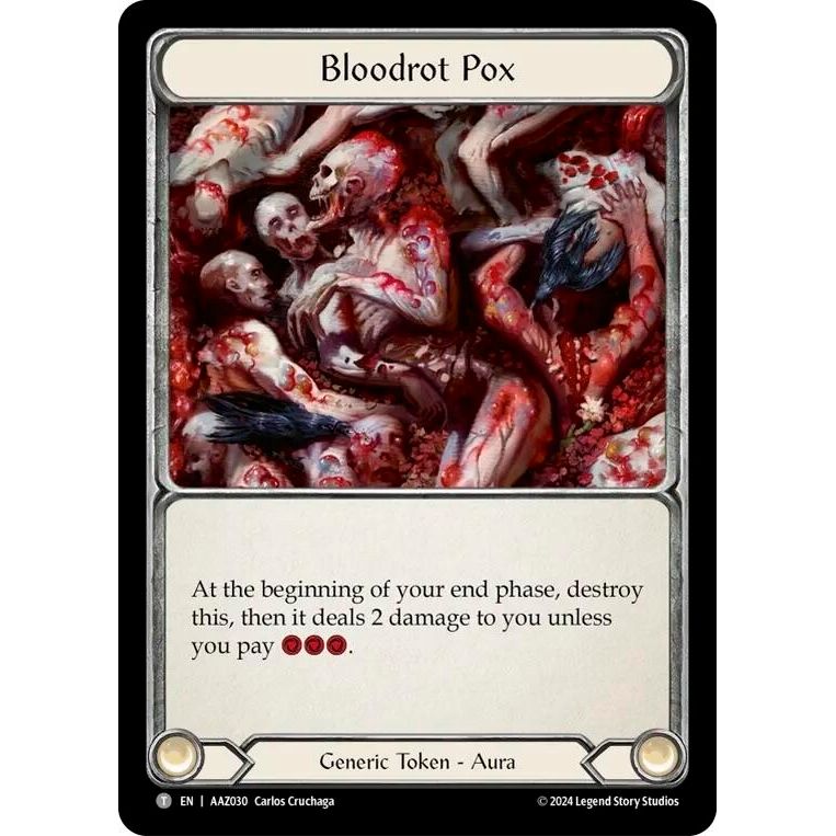 Image for Bloodrot Pox // Frailty (AAZ030 // AAZ031) (ADA) - Flesh and Blood TCG