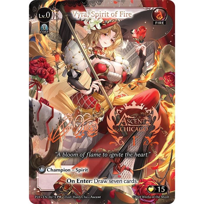 Image for Vyra, Spirit of Fire (CPR) (067) (P) - Grand Archive TCG