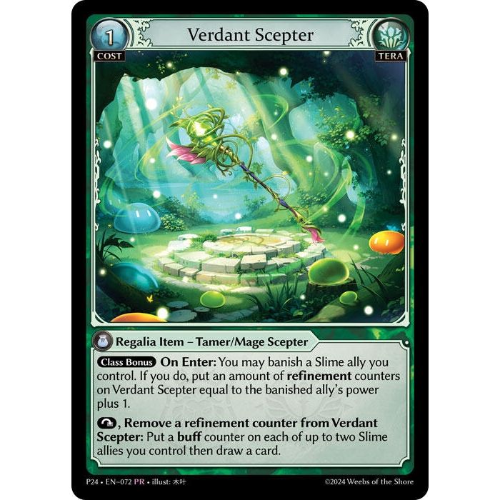 Image for Verdant Scepter (072) (P) - Grand Archive TCG