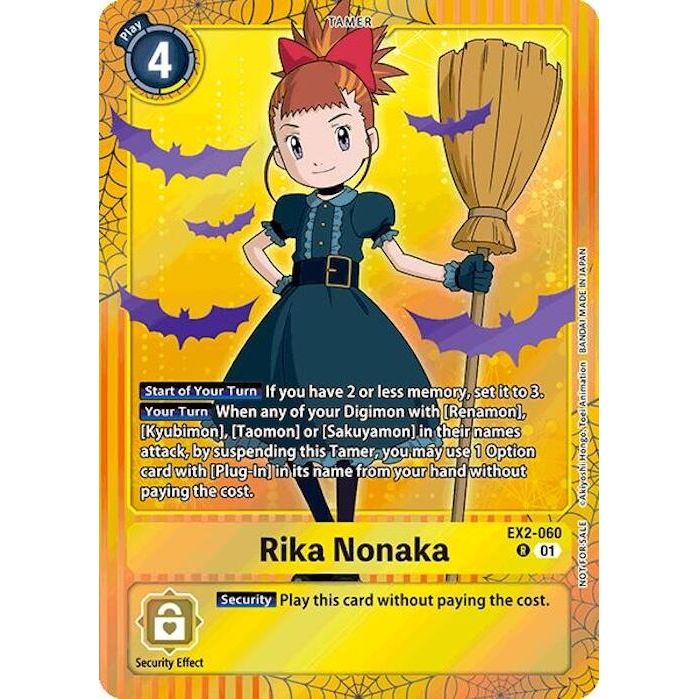 Image for Rika Nonaka (Halloween Event 2024) (EX2-060 R) (EX02) - Digimon Card Game
