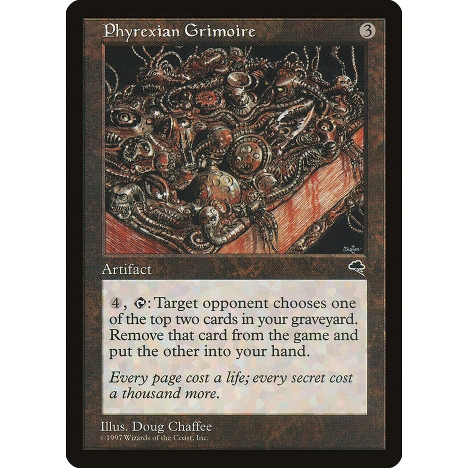Image for Phyrexian Grimoire (301) (TMP) - Magic: The Gathering