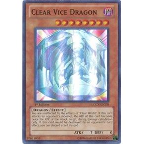 Image for Clear Vice Dragon (LCGX-EN209) (LC02) - YuGiOh