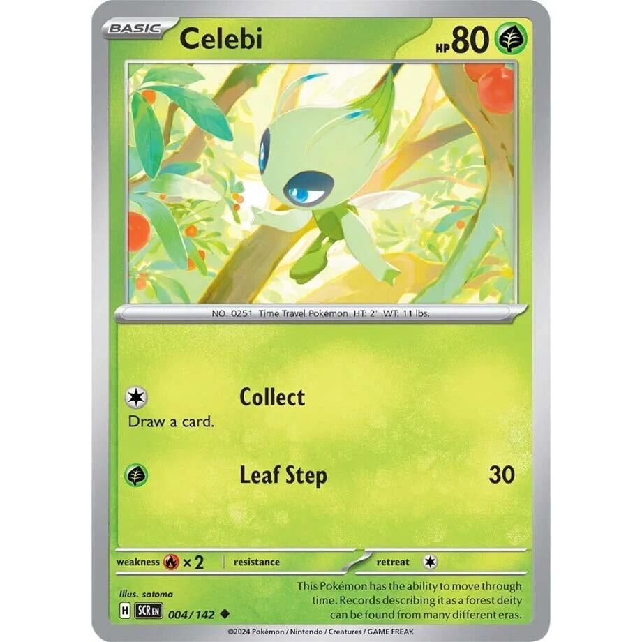 Image for Celebi (004/142) (SCR) - Pokemon