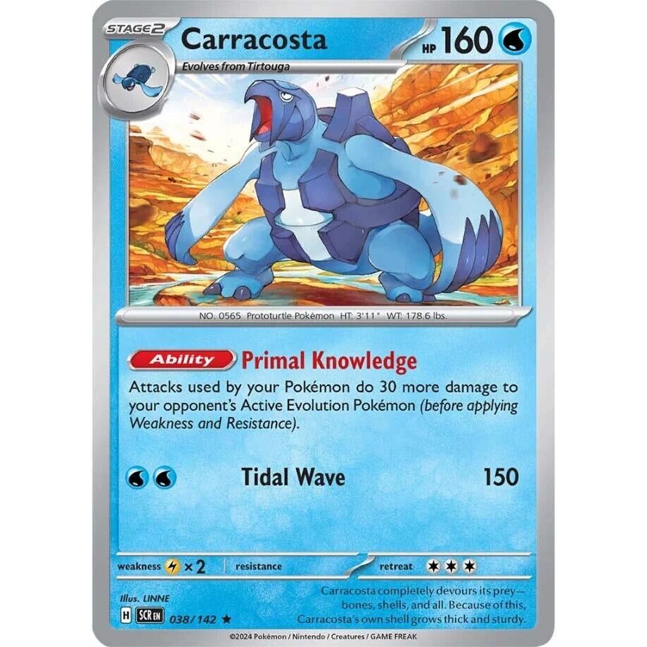 Image for Carracosta (038/142) (SCR) - Pokemon