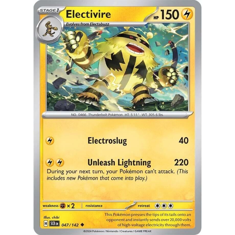 Image for Electivire (047/142) (SCR) - Pokemon