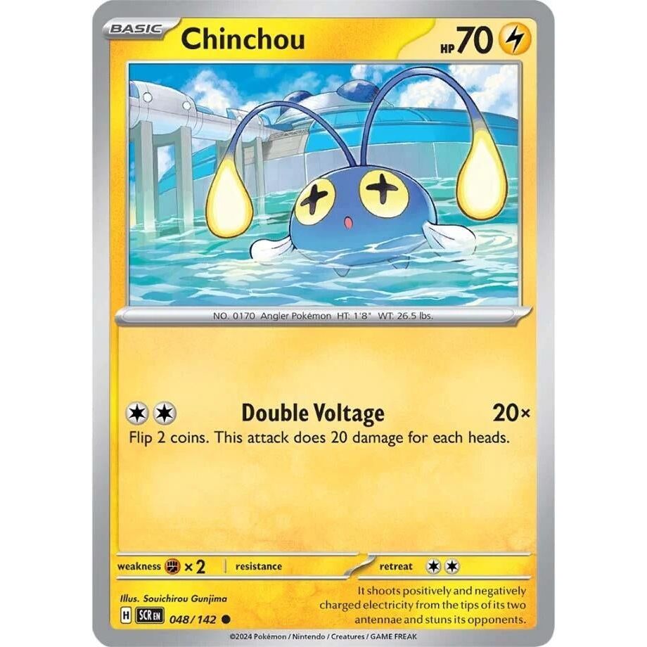 Image for Chinchou (048/142) (SCR) - Pokemon