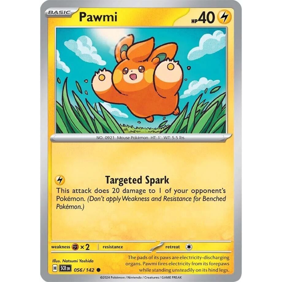 Image for Pawmi (056/142) (SCR) - Pokemon