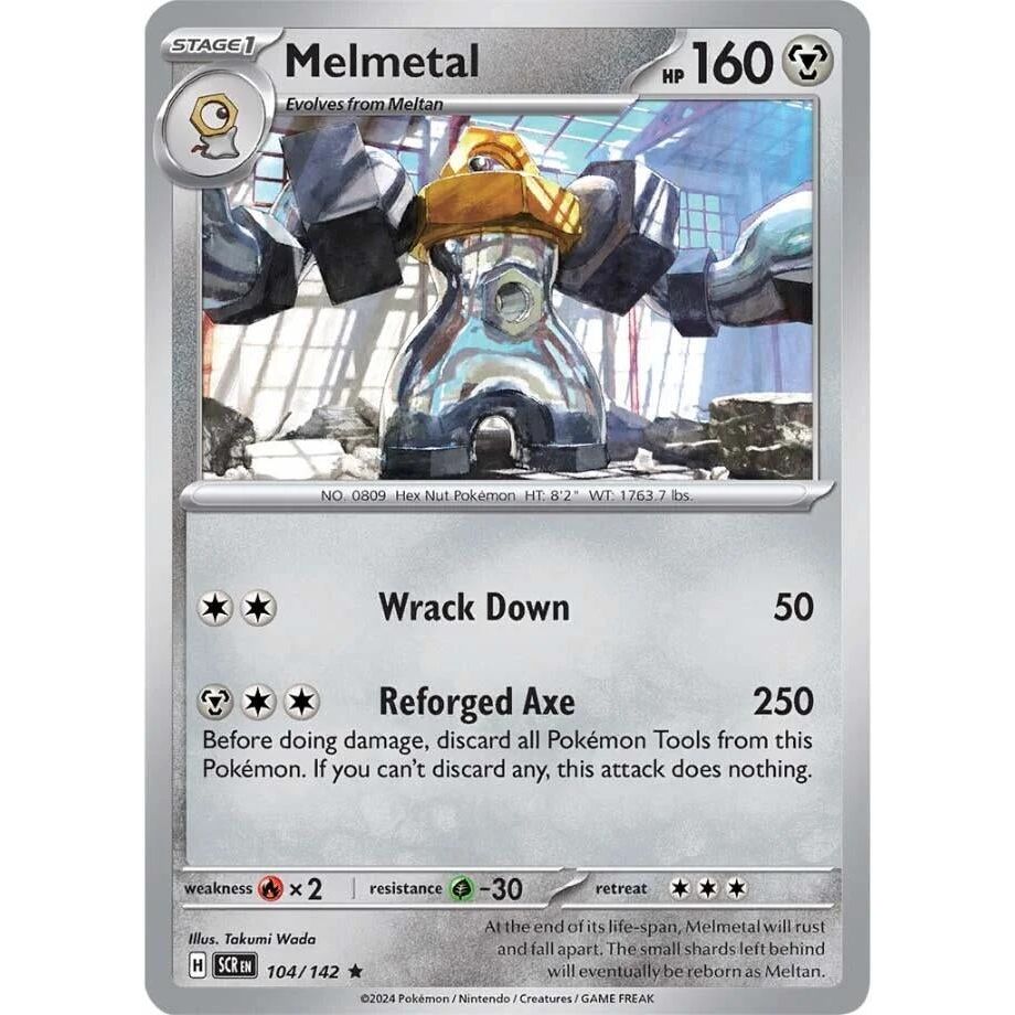 Image for Melmetal (104/142) (SCR) - Pokemon