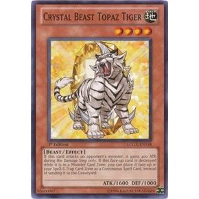 Image for Crystal Beast Topaz Tiger (LCGX-EN158) (LC02) - YuGiOh
