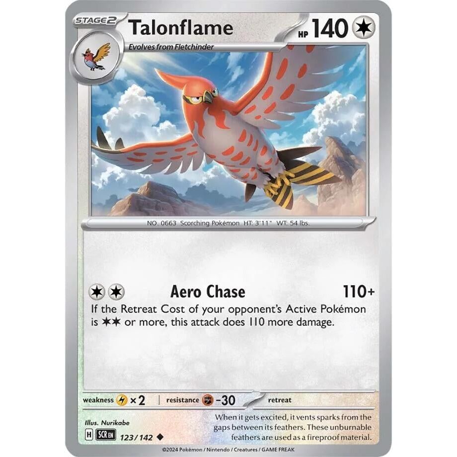 Image for Talonflame (123/142) (SCR) - Pokemon