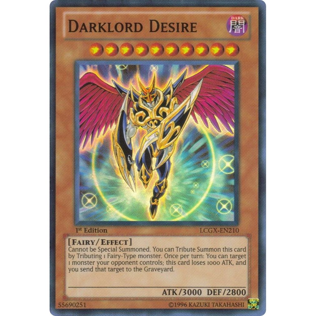 Image for Darklord Desire (LCGX-EN210) (LC02) - YuGiOh