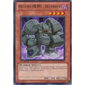 Image for Destiny HERO - Defender (LCGX-EN127) (LC02) - YuGiOh