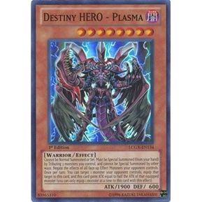 Image for Destiny HERO - Plasma (LCGX-EN134) (LC02) - YuGiOh