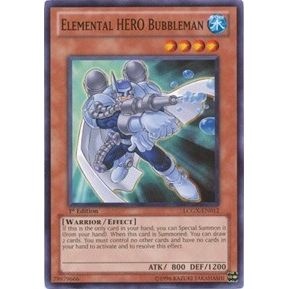 Image for Elemental HERO Bubbleman (LCGX-EN012) (LC02) - YuGiOh