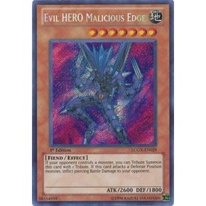 Image for Evil HERO Malicious Edge (LCGX-EN029) (LC02) - YuGiOh