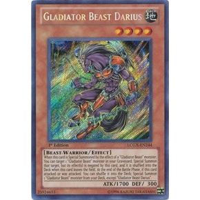 Image for Gladiator Beast Darius (LCGX-EN244) (LC02) - YuGiOh