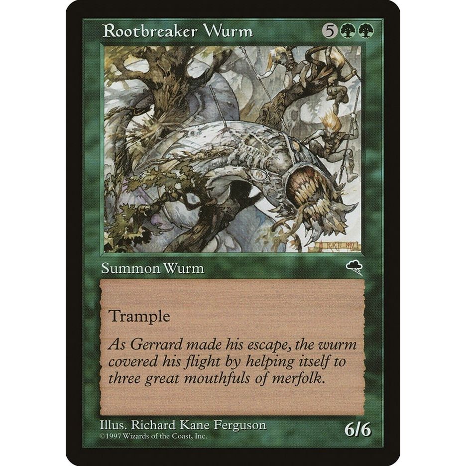 Image for Rootbreaker Wurm (251) (TMP) - Magic: The Gathering
