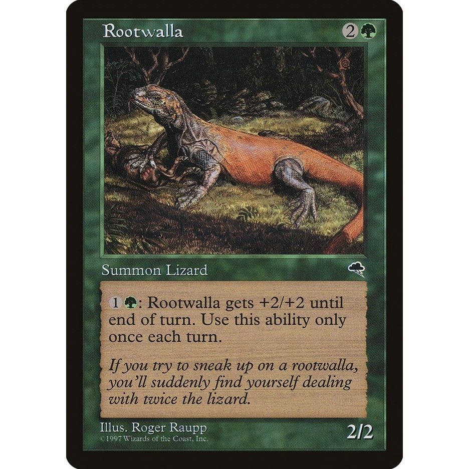 Image for Rootwalla (252) (TMP) - Magic: The Gathering