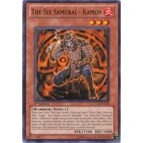 Image for The Six Samurai - Kamon (LCGX-EN228) (LC02) - YuGiOh