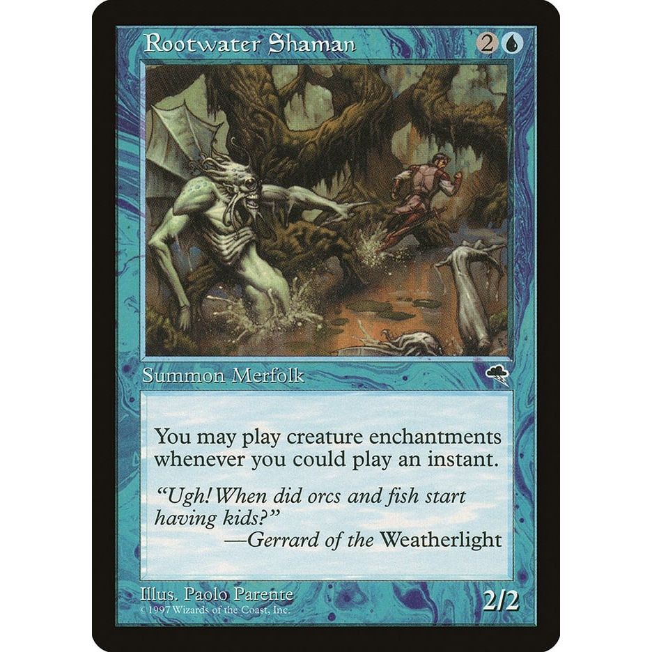 Image for Rootwater Shaman (84) (TMP) - Magic: The Gathering