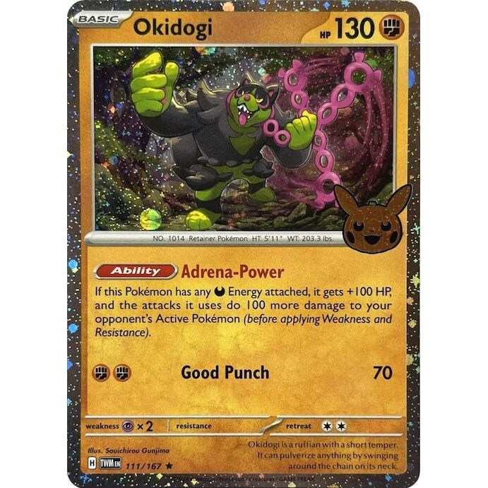 Image for Okidogi (Cosmos Holo) (111/167) (TTBB24) - Pokemon