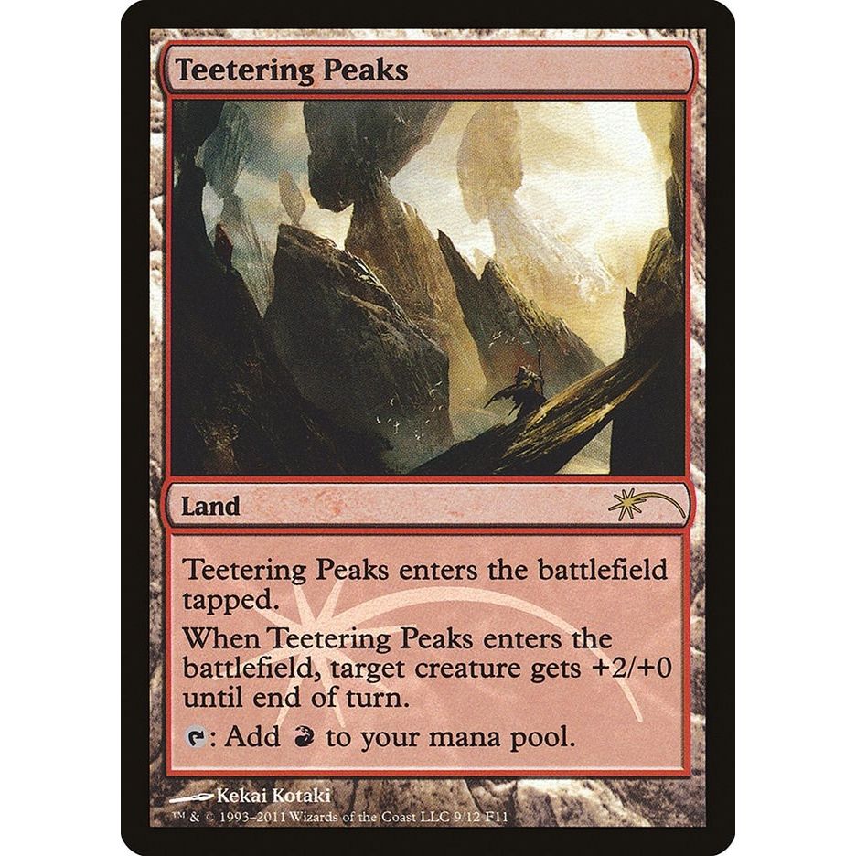 Image for Teetering Peaks (9) (FNM) - Magic: The Gathering