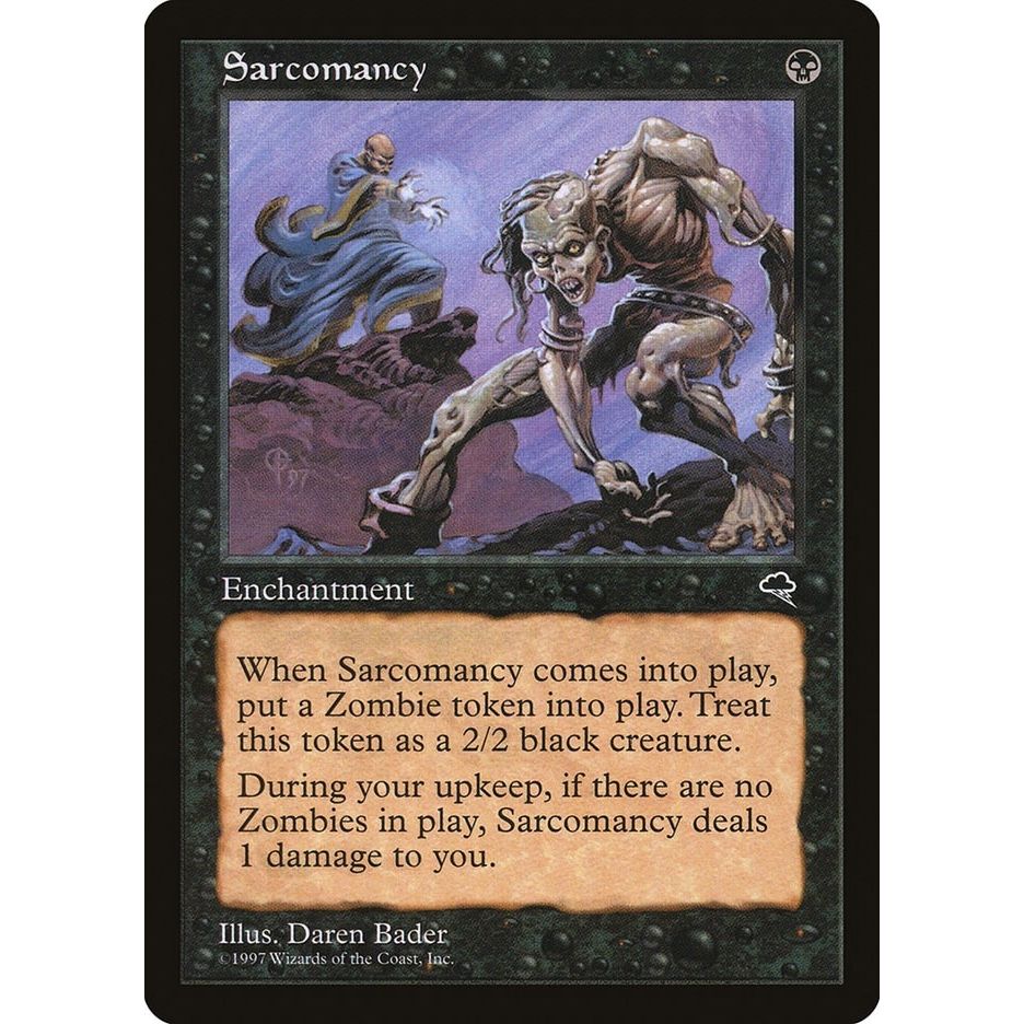 Image for Sarcomancy (154) (TMP) - Magic: The Gathering