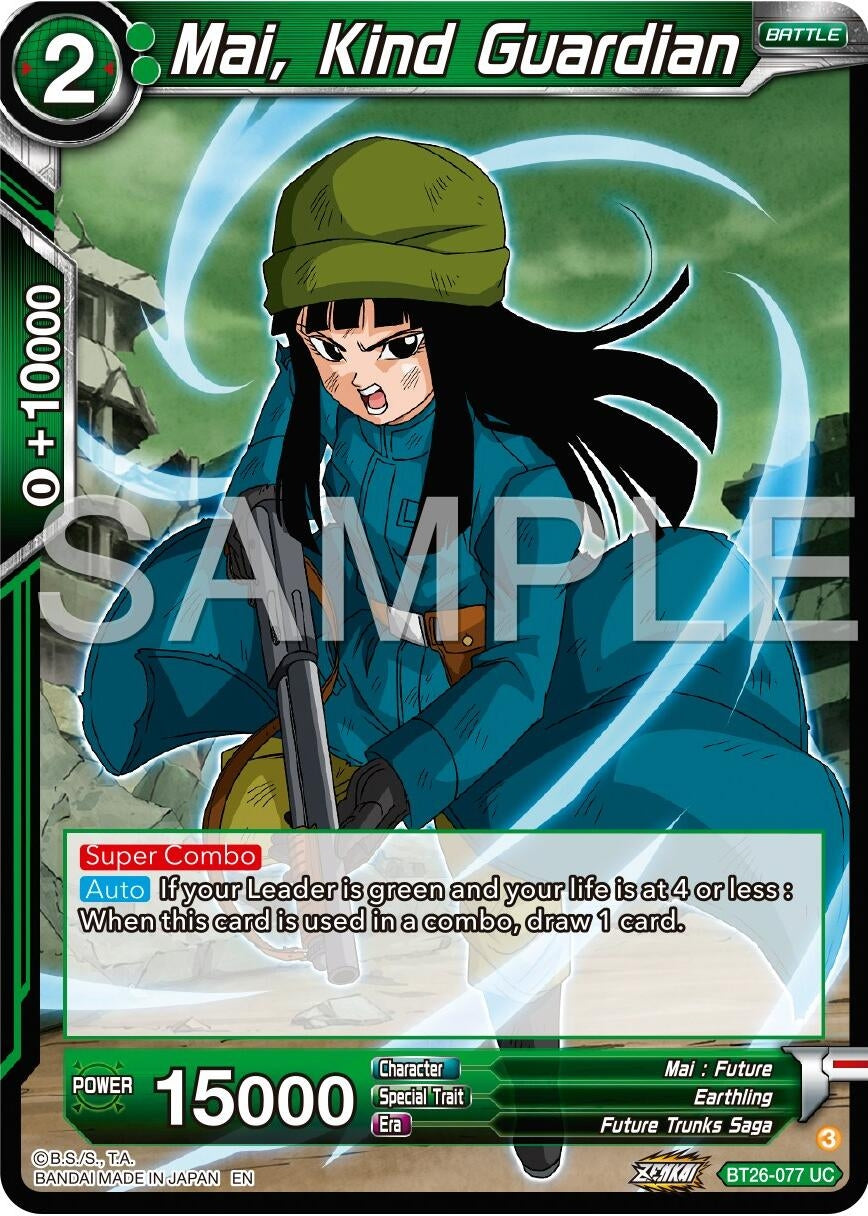 Image for Mai, Kind Guardian (BT26-077) (BT26) - Dragon Ball Super: Masters