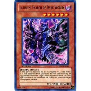 Image for Latinum, Exarch of Dark World (PHSW-EN085) (PHSW) - YuGiOh