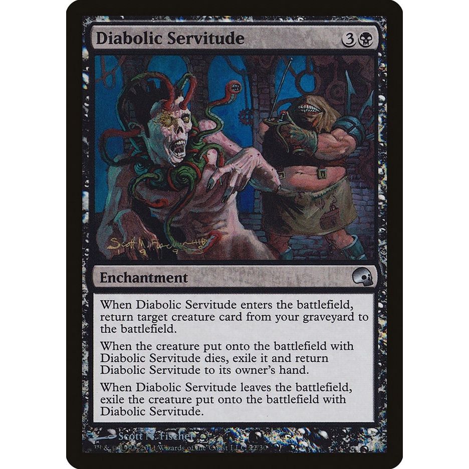 Image for Diabolic Servitude (22) (GRV) - Magic: The Gathering