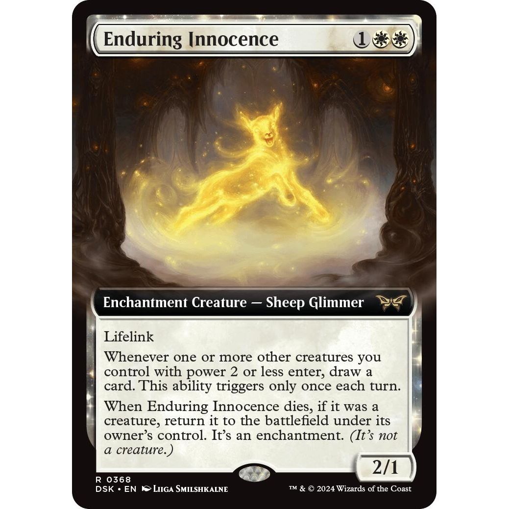 Image for Enduring Innocence (Extended Art) (368) (DSK) - Magic: The Gathering