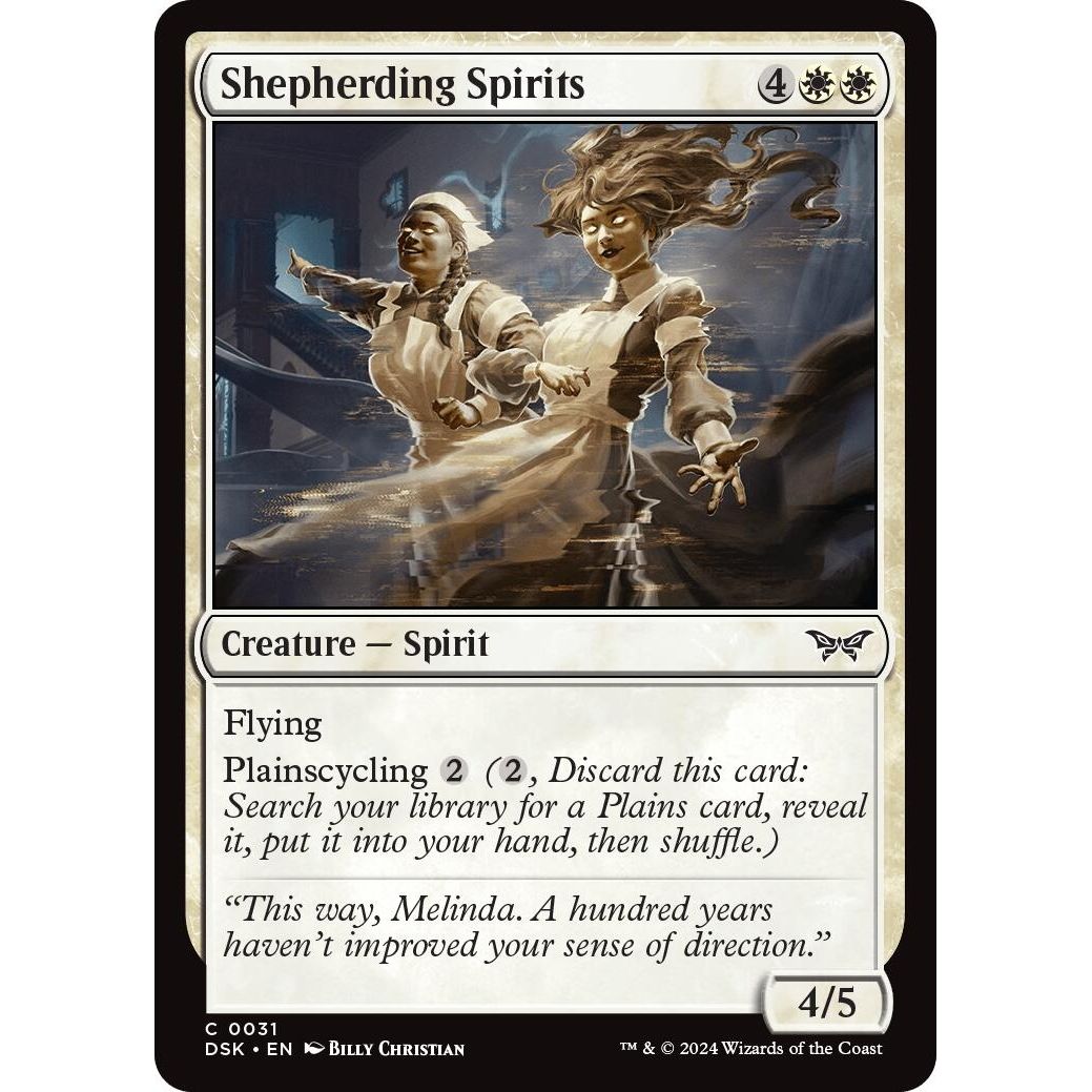 Image for Shepherding Spirits (31) (DSK) - Magic: The Gathering