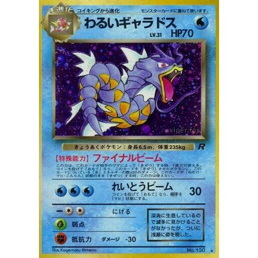 Image for Dark Gyarados - Pokemon Japan