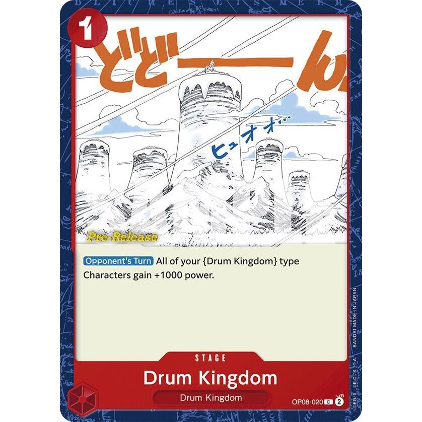 Image for Drum Kingdom (OP08-020) (OP08 PRE) - One Piece Card Game
