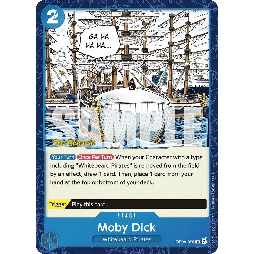 Image for Moby Dick (OP08-056) (OP08 PRE) - One Piece Card Game