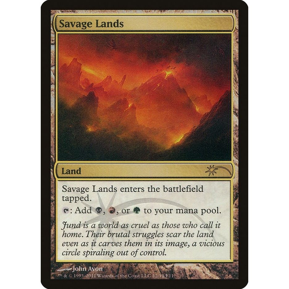 Image for Savage Lands (12) (FNM) - Magic: The Gathering