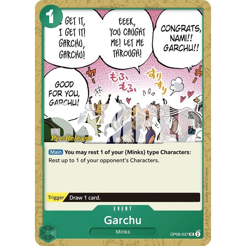 Image for Garchu (OP08-037) (OP08 PRE) - One Piece Card Game