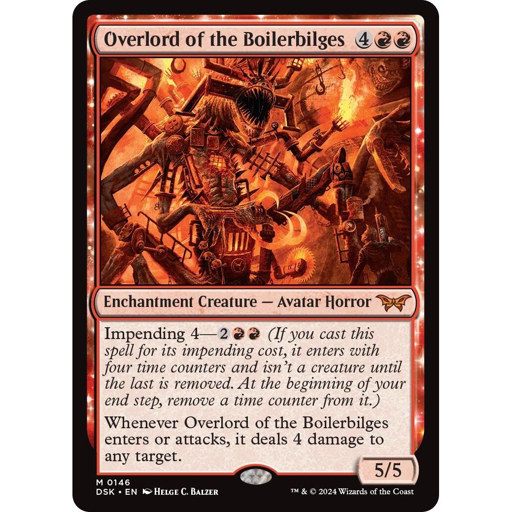 Image for Overlord of the Boilerbilges (146) (DSK) - Magic: The Gathering