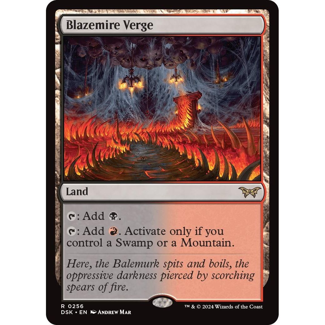 Image for Blazemire Verge (256) (DSK) - Magic: The Gathering