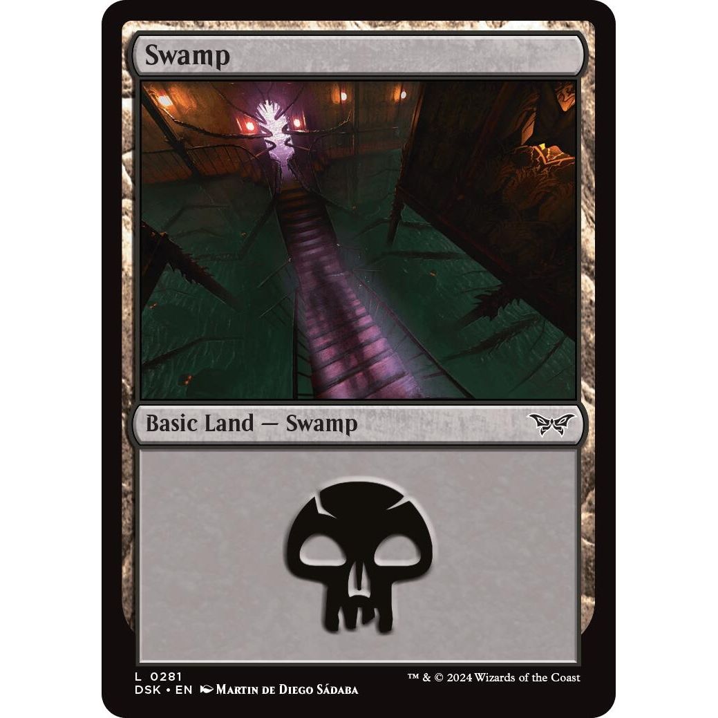 Image for Swamp (0281) (281) (DSK) - Magic: The Gathering
