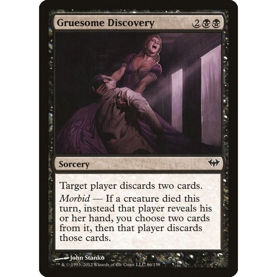 Image for Gruesome Discovery (66) (DKA) - Magic: The Gathering